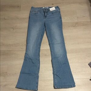 Women’s light blue low rise bootcut Hollister Jeans